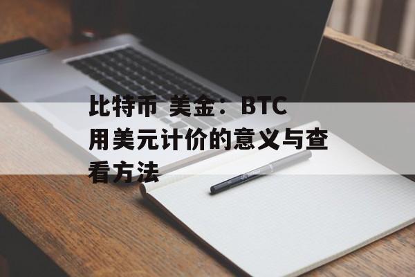 比特币 美金：BTC用美元计价的意义与查看方法